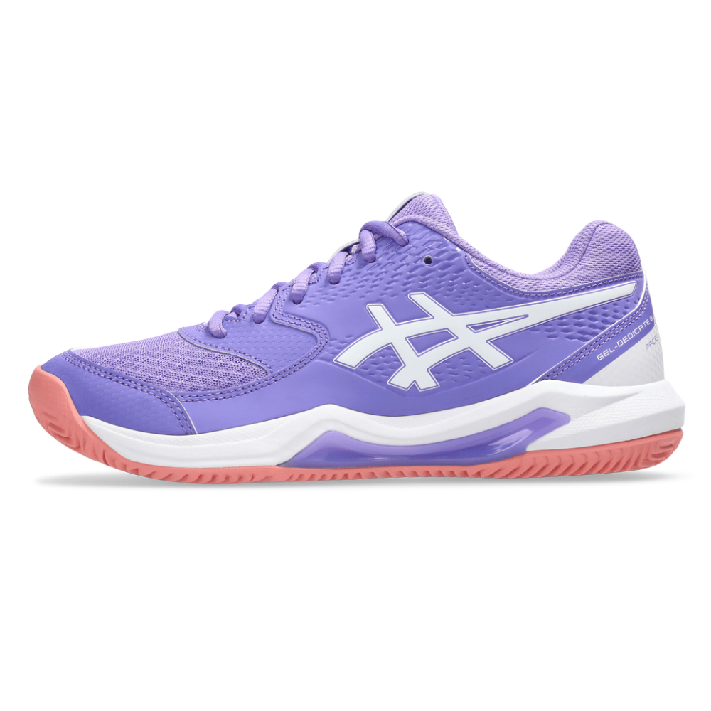 ASICS WOMEN SHOES GEL-DEDICATE 8 PDL AMETHYST / WHITE