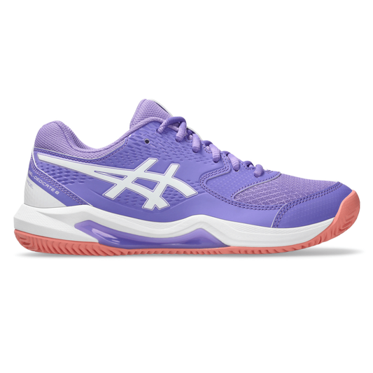 ASICS WOMEN SHOES GEL-DEDICATE 8 PDL AMETHYST / WHITE