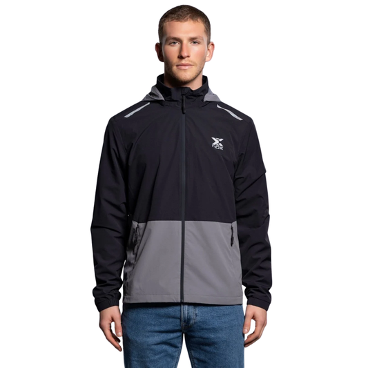 NOX CORTAVIENTOS HOMBRE BLACK/DARK GREY