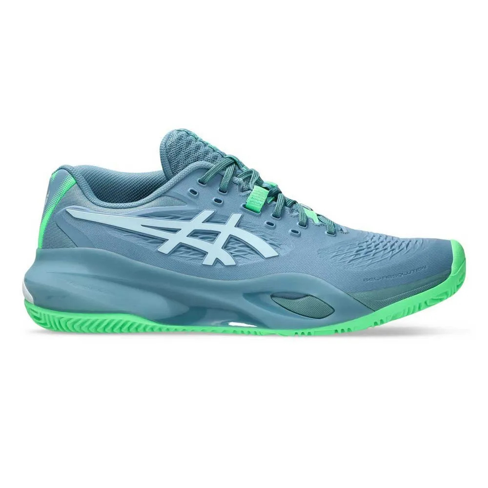 ASICS TENIS PADEL GEL RESOLUTION X SABA BLUE/ COOL GREY MEN