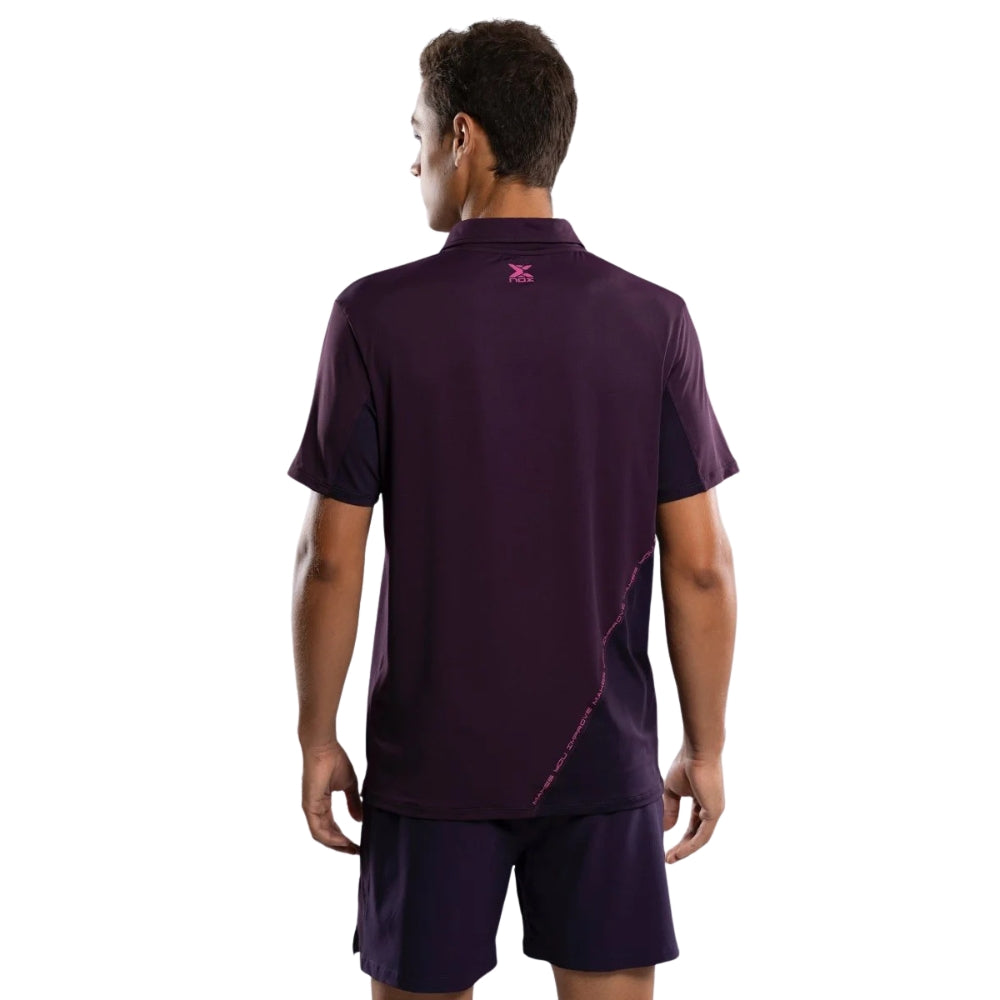NOX POLO HOMBRE PRO DEEP PURPLE