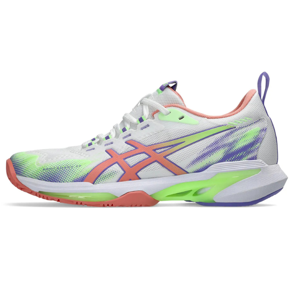 ASICS WOMEN SHOES SONICSMASH FF WHITE/GUAVA