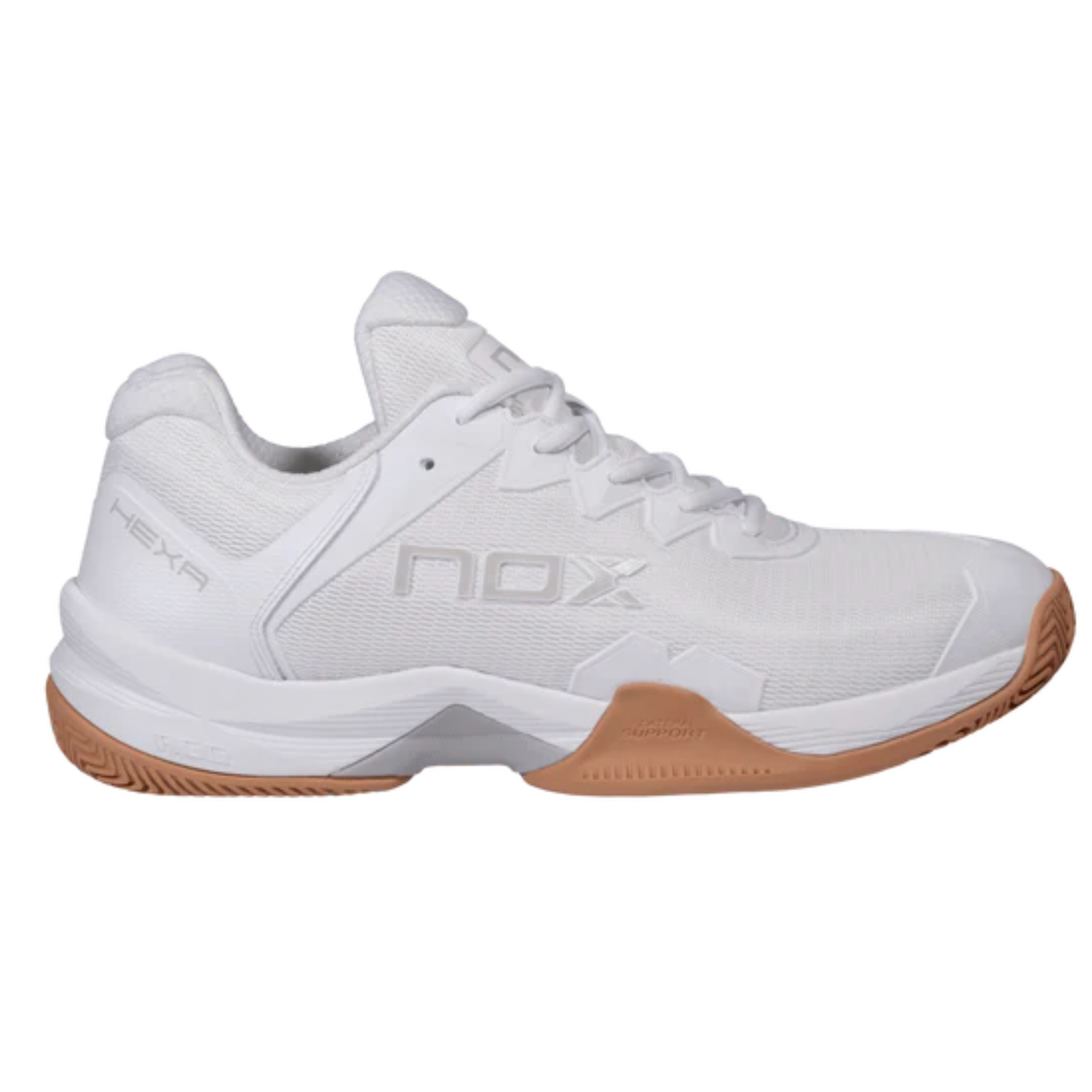 NOX TENIS DE PADEL  ML10 HEXA WHITE/GUM RUBBER