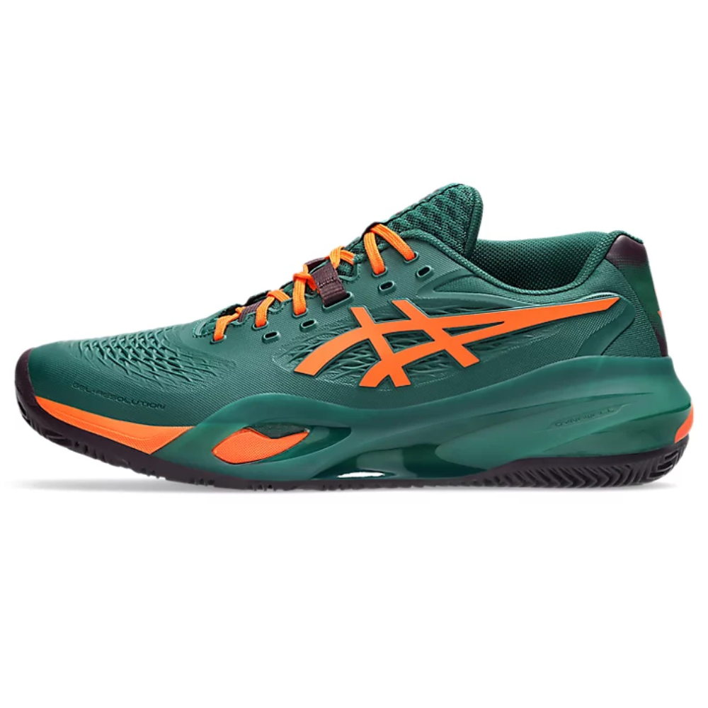 ASICS TENIS HOMBRE GEL-RESOLUTION X PADEL JEWEL GREEN/ENERGY ORANGE