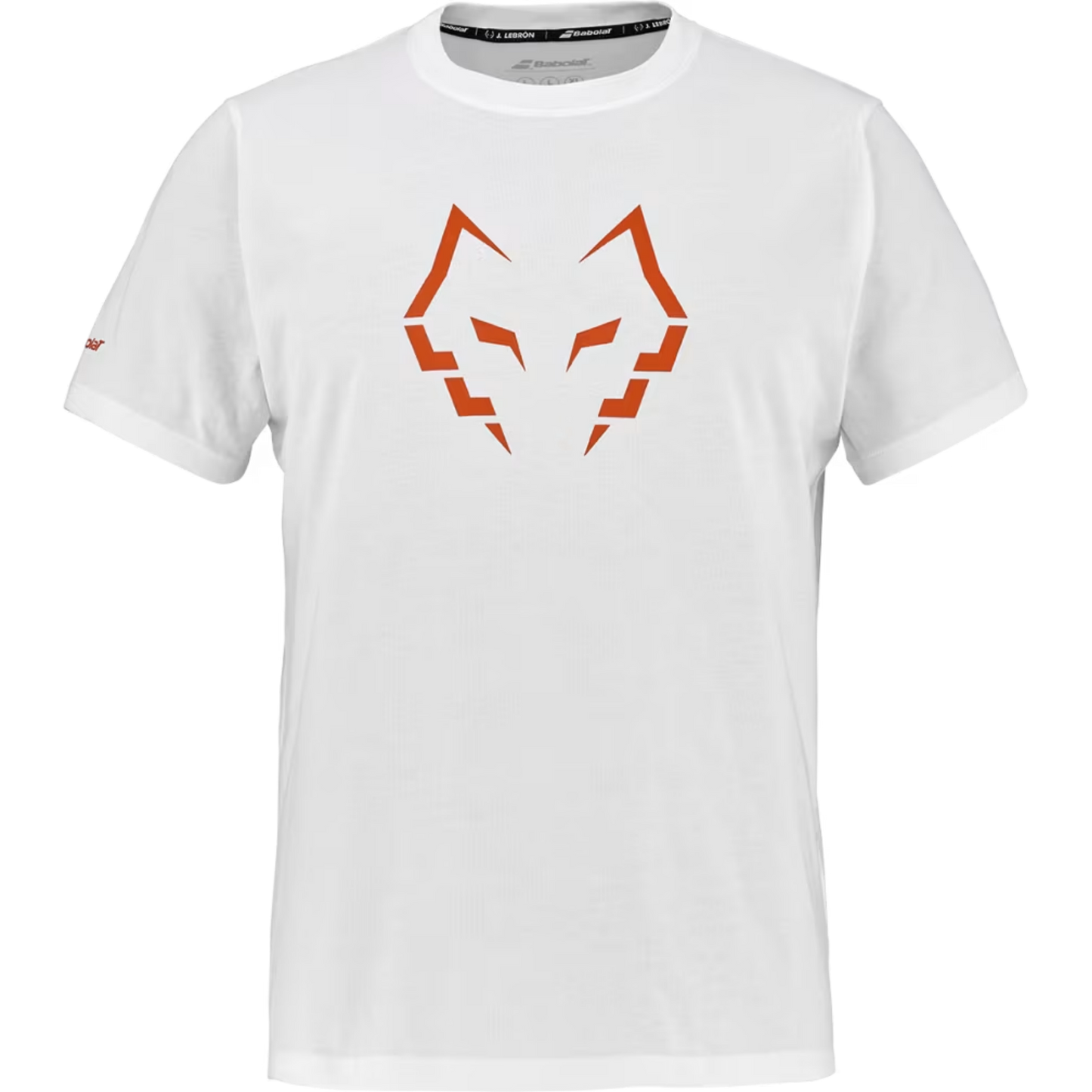 BABOLAT PLAYERA COTTON TEE LEBRON MEN WHITE/ WHITE