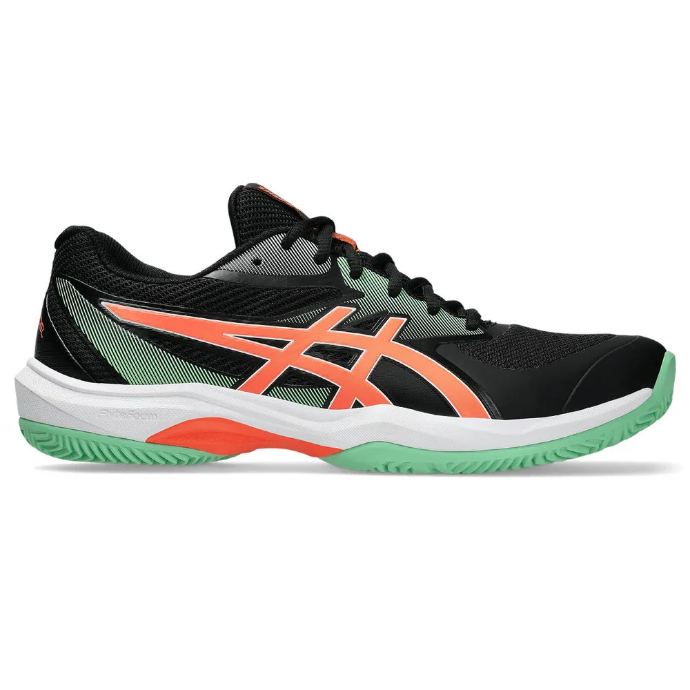ASICS PADEL SHOES GAME FF PDL BLACK/ VIVID CORAL MEN