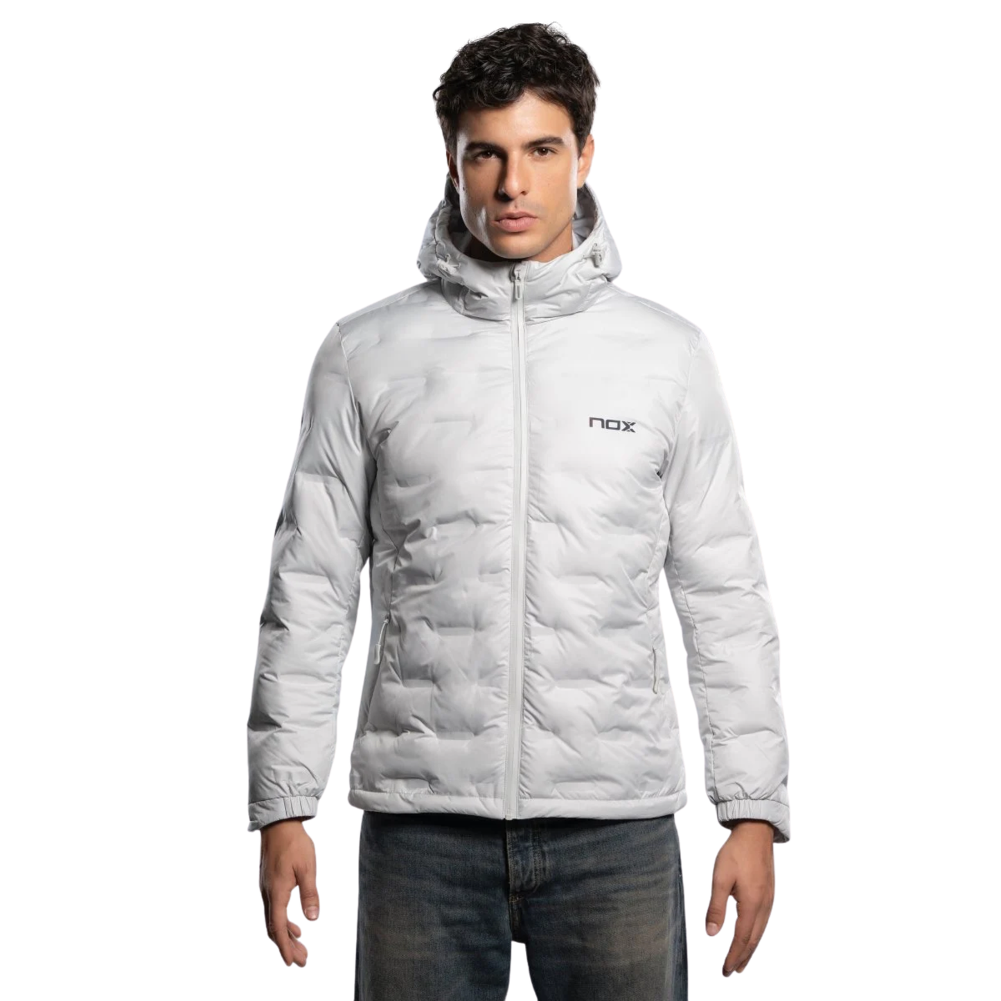 NOX CHAQUETA ACOLCHADA TEAM GRIS HOMBRE