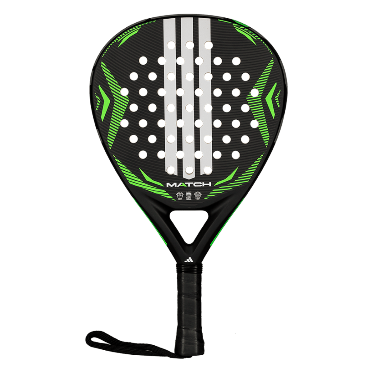 ADIDAS PALA PADEL MATCH BLACK LIME 2026
