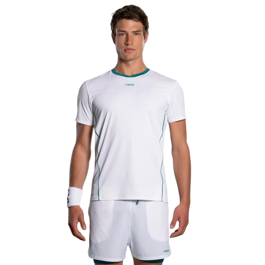 CAMISETA HOMBRE PRO WHITE / IVY GREEN