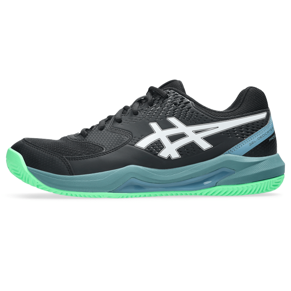 ASICS MEN SHOES GEL-DEDICATE 8 PDL BLACK / GREEN