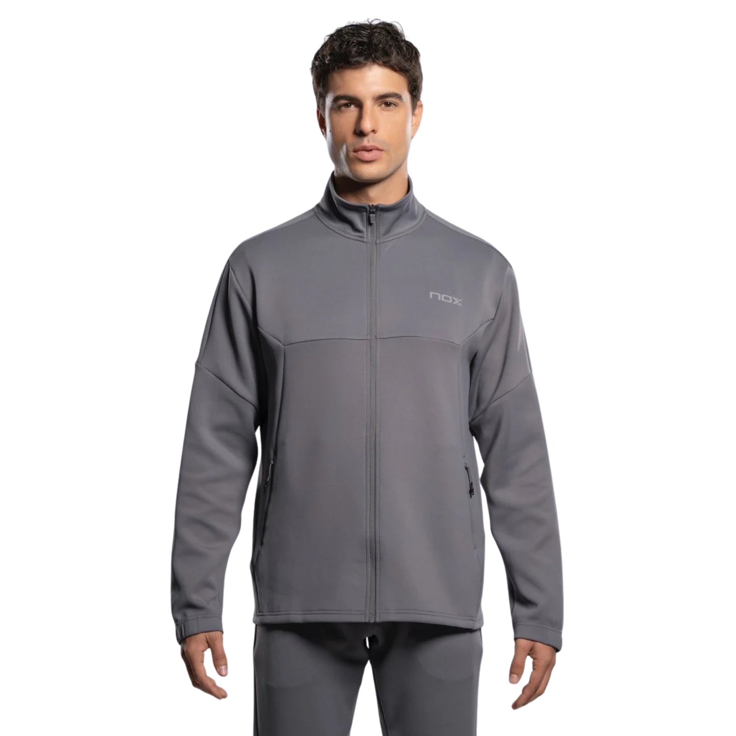 NOX CHAQUETA DEPORTIVA TEAM GRIS LUNA