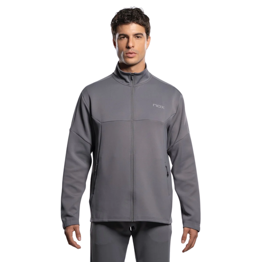 NOX CHAQUETA DEPORTIVA TEAM GRIS LUNA