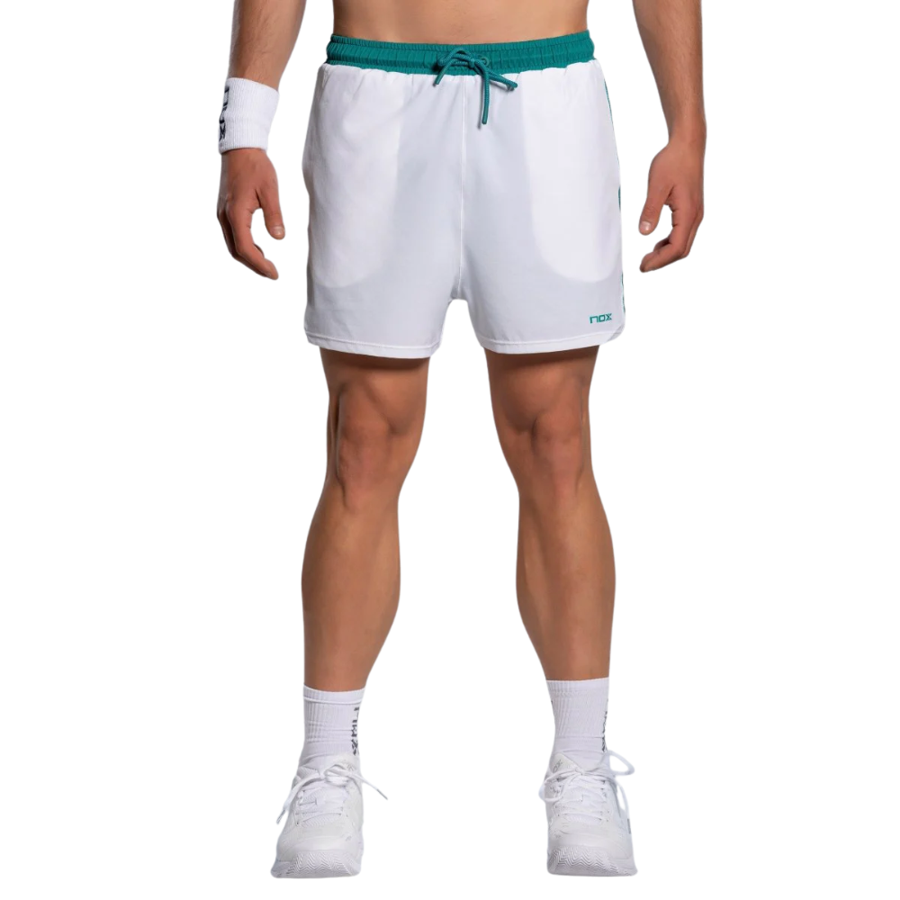SHORT HOMBRE PRO WHITE / IVY GREEN
