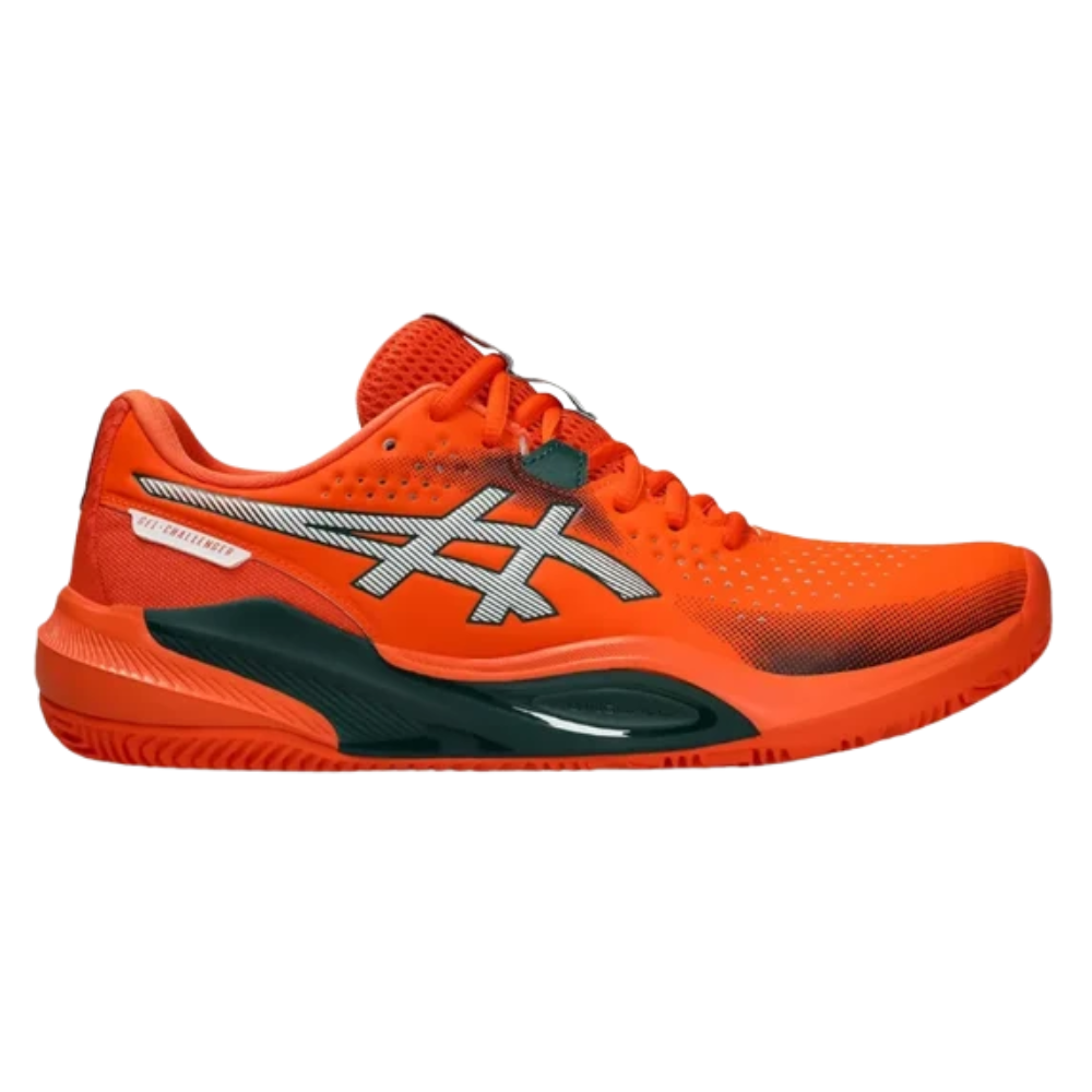 ASICS TENIS HOMBRE GEL CHALLENGER 15 ENERGY ORANGE JEWEL GREEN