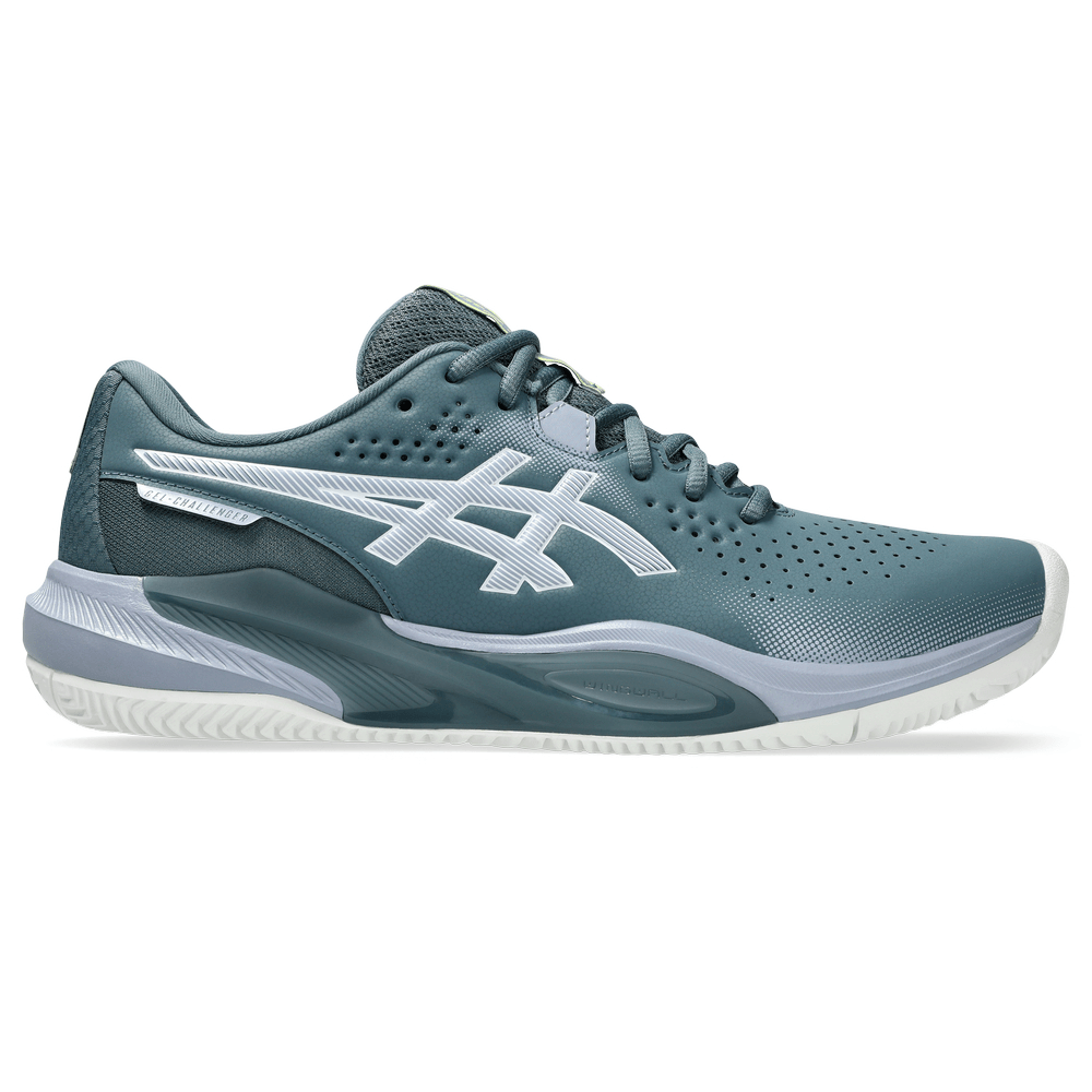 ASICS MEN SHOES GEL-CHALLENGER 15 CLAY IRONCLAD / GREY BLUE