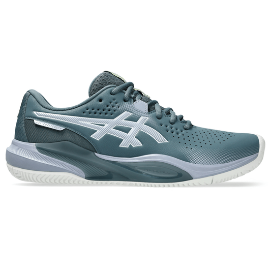 ASICS MEN SHOES GEL-CHALLENGER 15 CLAY IRONCLAD / GREY BLUE