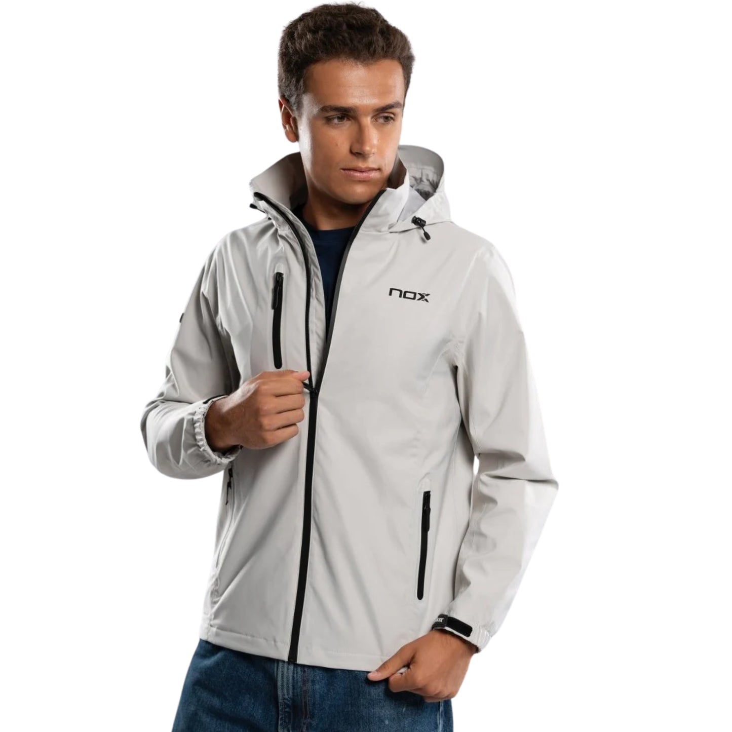 NOX SOFTSHELL TEAM GRIS CLARO HOMBRE