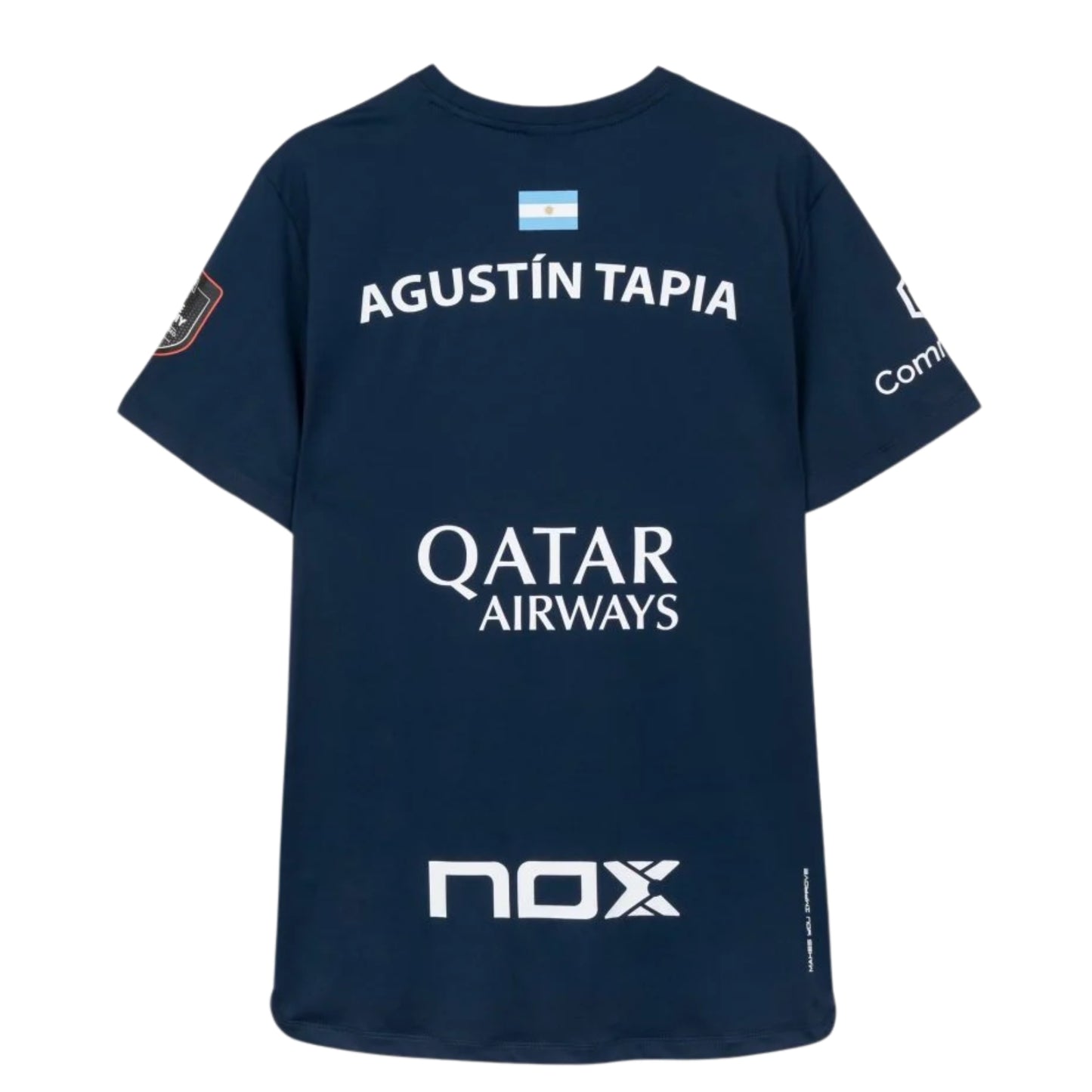 NOX CAMISETA SPONSORS AT10 AZUL OSCURO DE AGUSTÍN TAPIA 2026