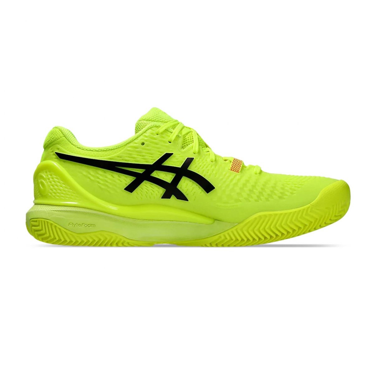 ASICS RESOLUTION 9 MEN PARIS CLAY SAFETY YELLOW/BLACK