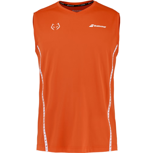 BABOLAT PLAYERA MUSCLE TANK LEBRON MEN RED/ORANGE