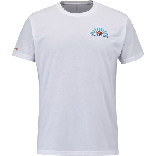 BABOLAT PLAYERA PERF COTTON TEE MEN WHITE/ WHITE