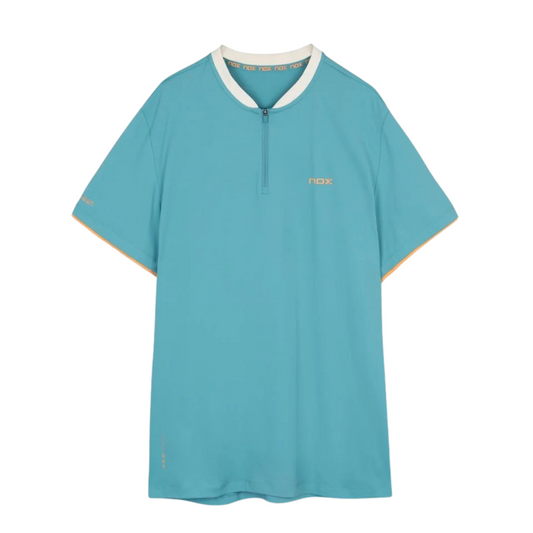 NOX CAMISETA POLO HOMBRE PRO TURQUESA