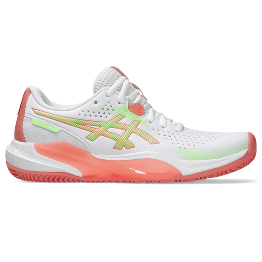 ASICS TENIS PADEL GEL CHALLENGER  15 PDL WHITE/GUAVA WOMEN