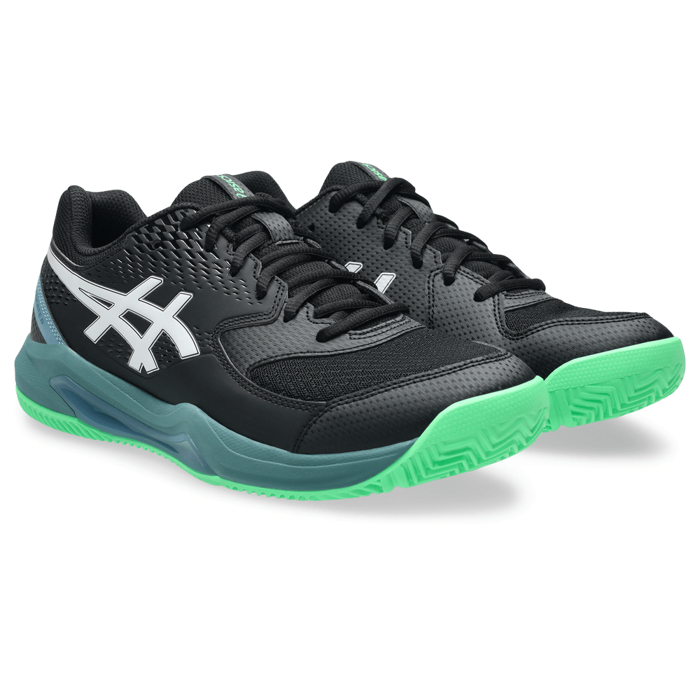 ASICS MEN SHOES GEL-DEDICATE 8 PDL BLACK / GREEN