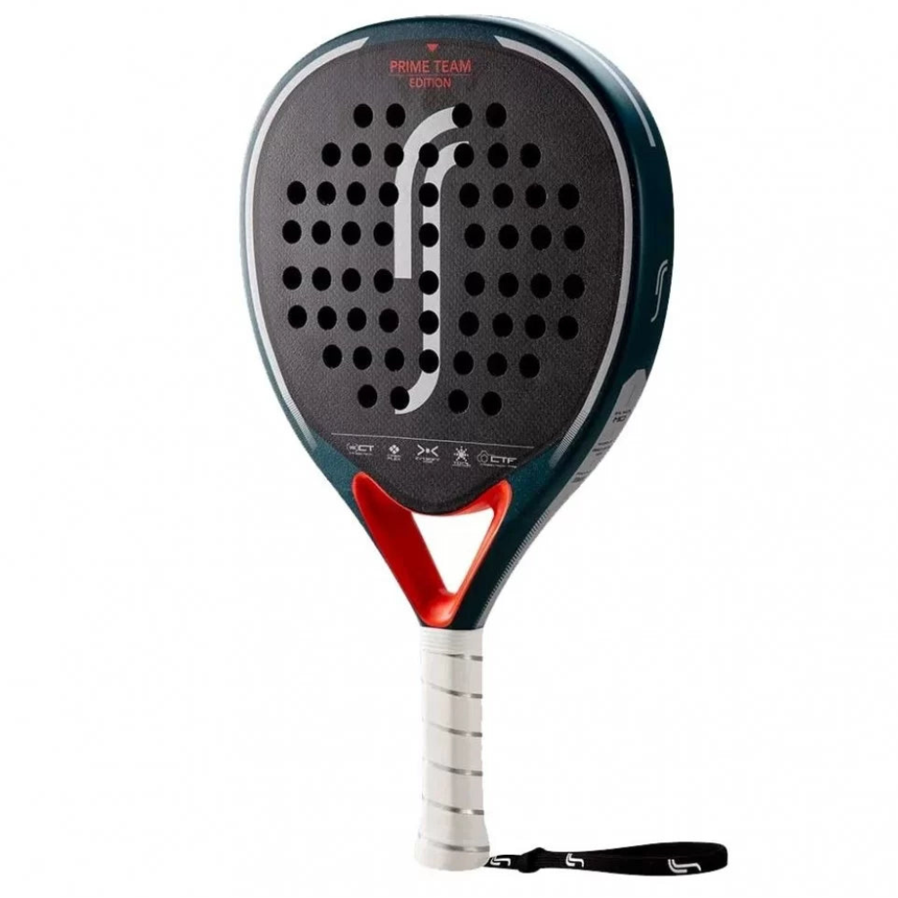 RS PALA PADEL PRIME TEAM BLACK TURQUESA ORANGE