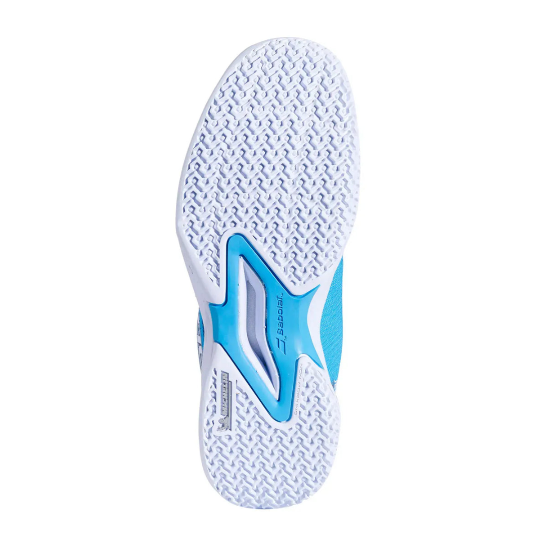 BABOLAT JET PREMURA 2 JUNIOR CYAN/WHITE