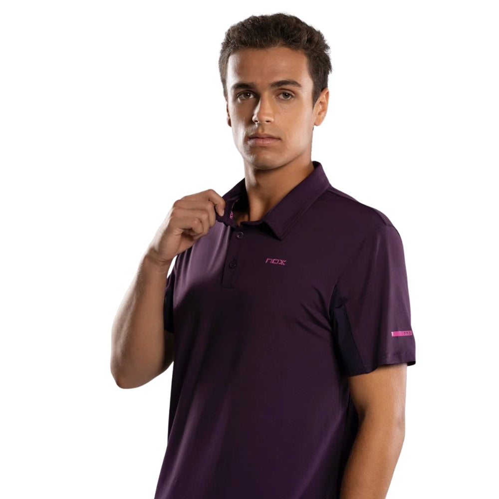 NOX POLO HOMBRE PRO DEEP PURPLE