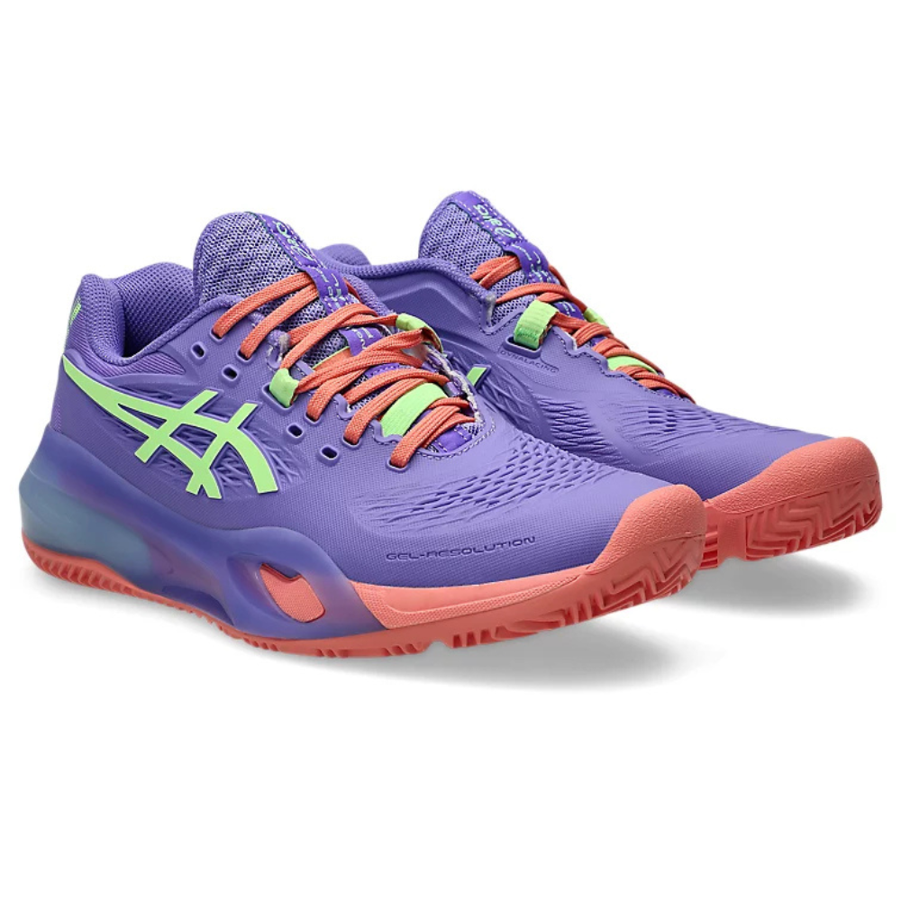 ASICS TENIS GEL-RESOLUTION X PADEL AMETHYST / ILLUMINATE GREEN WOMEN