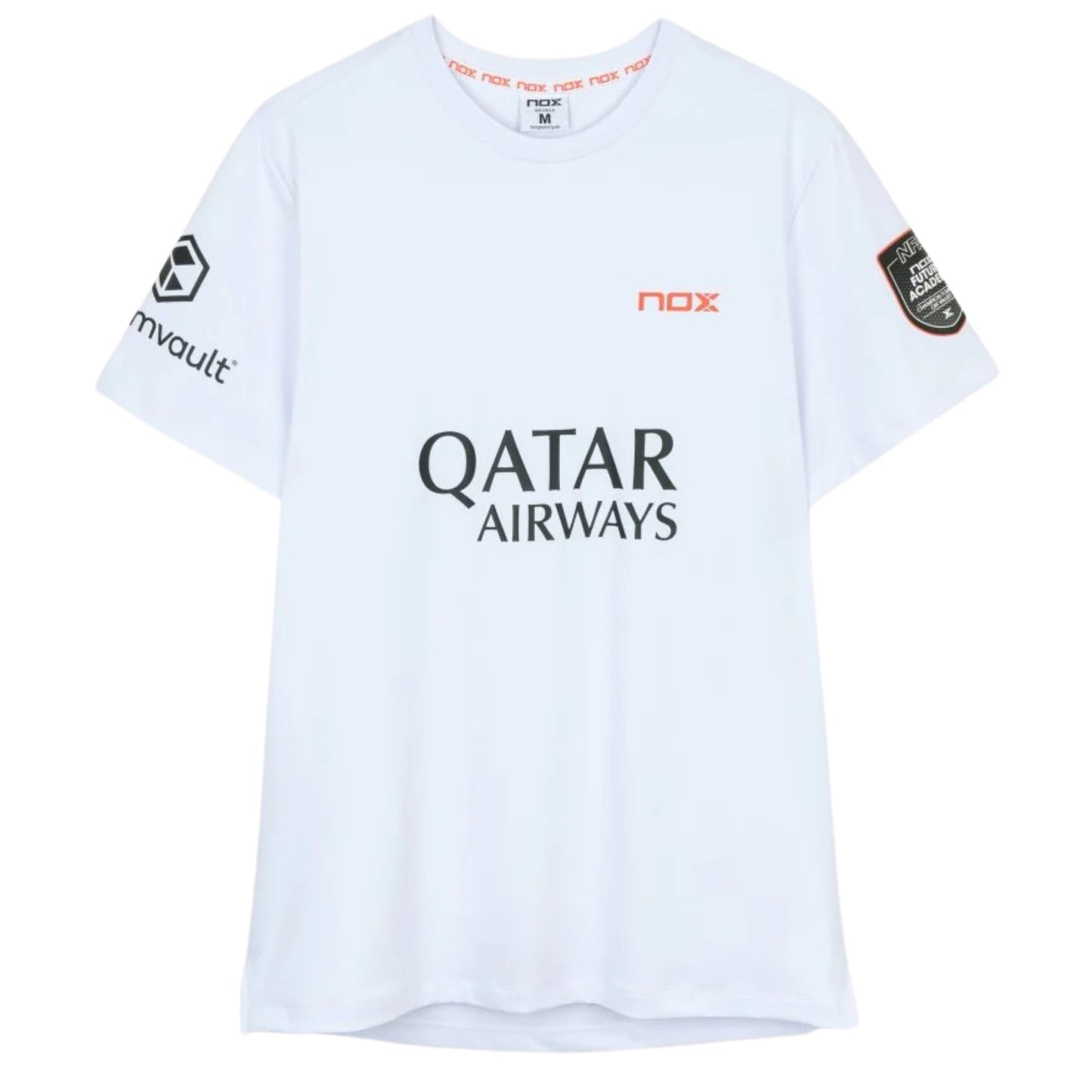 NOX CAMISETA SPONSORS AT10 BLANCO DE AGUSTÍN TAPIA 2026