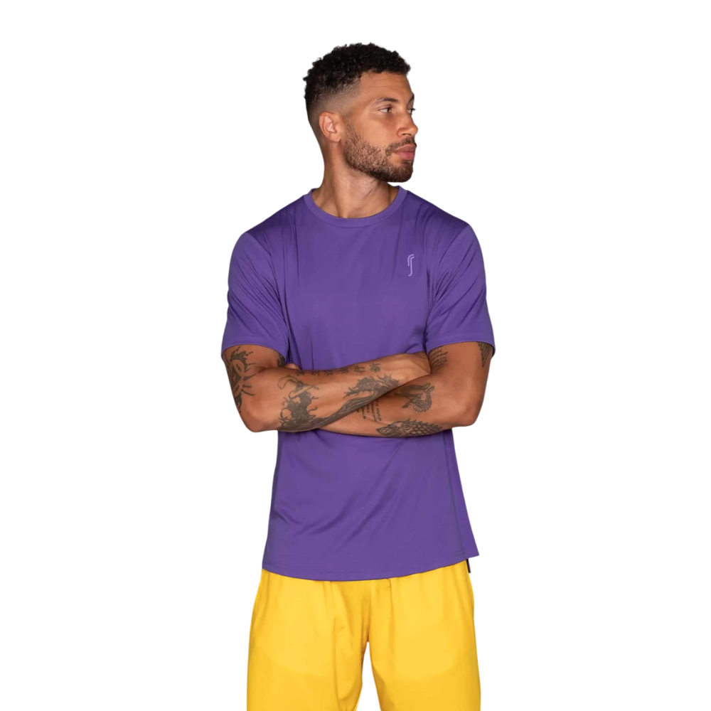 RS PLAYERA MEN'S PERFORMANCE TEE DEEP PURPLE