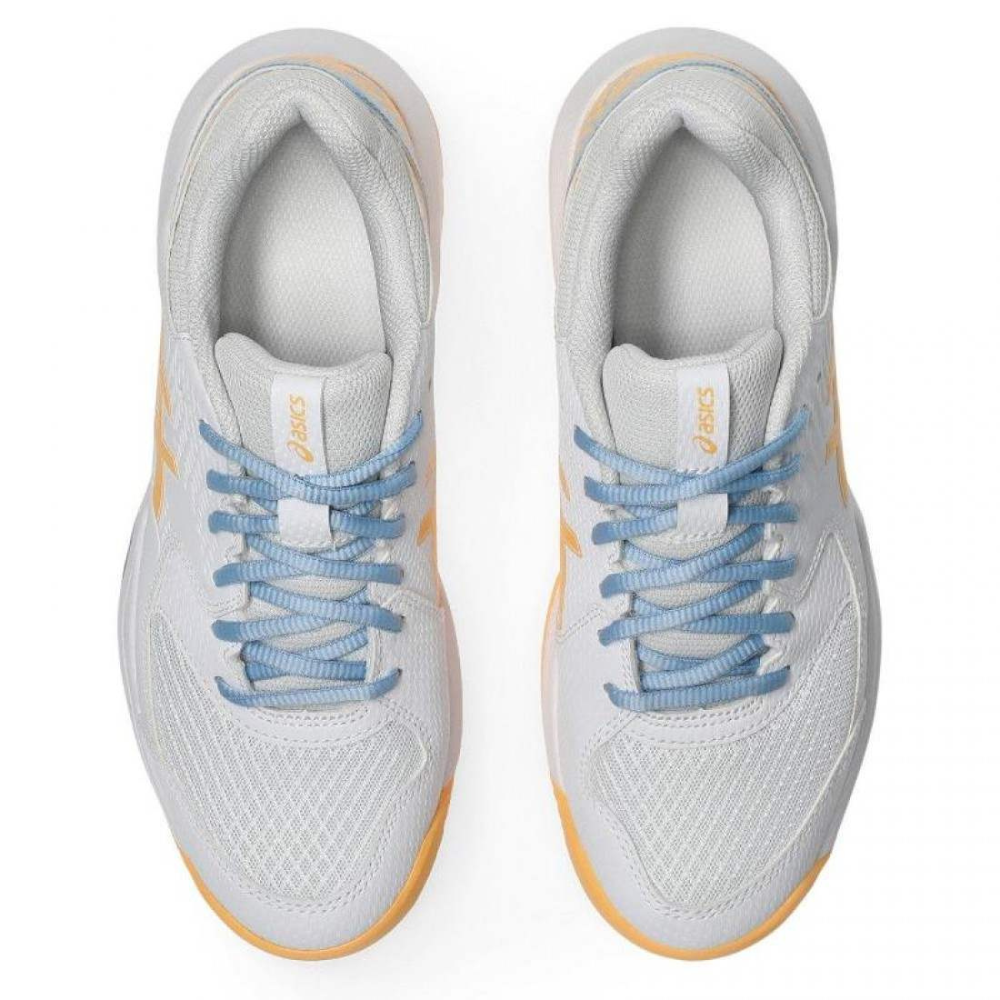 ASICS TENIS PADEL WOMEN GEL-DEDICATE 8 PDL WHITE/ORANGE