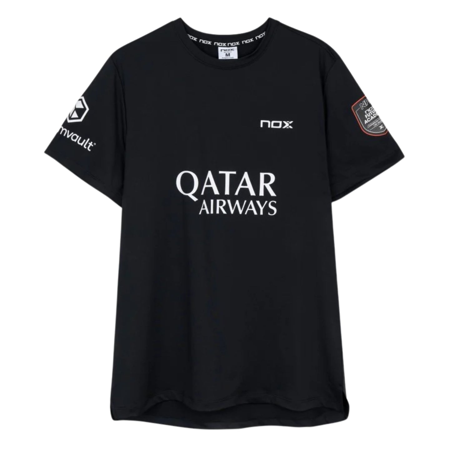 NOX CAMISETA SPONSORS AT10 NEGRO DE AGUSTÍN TAPIA 2026