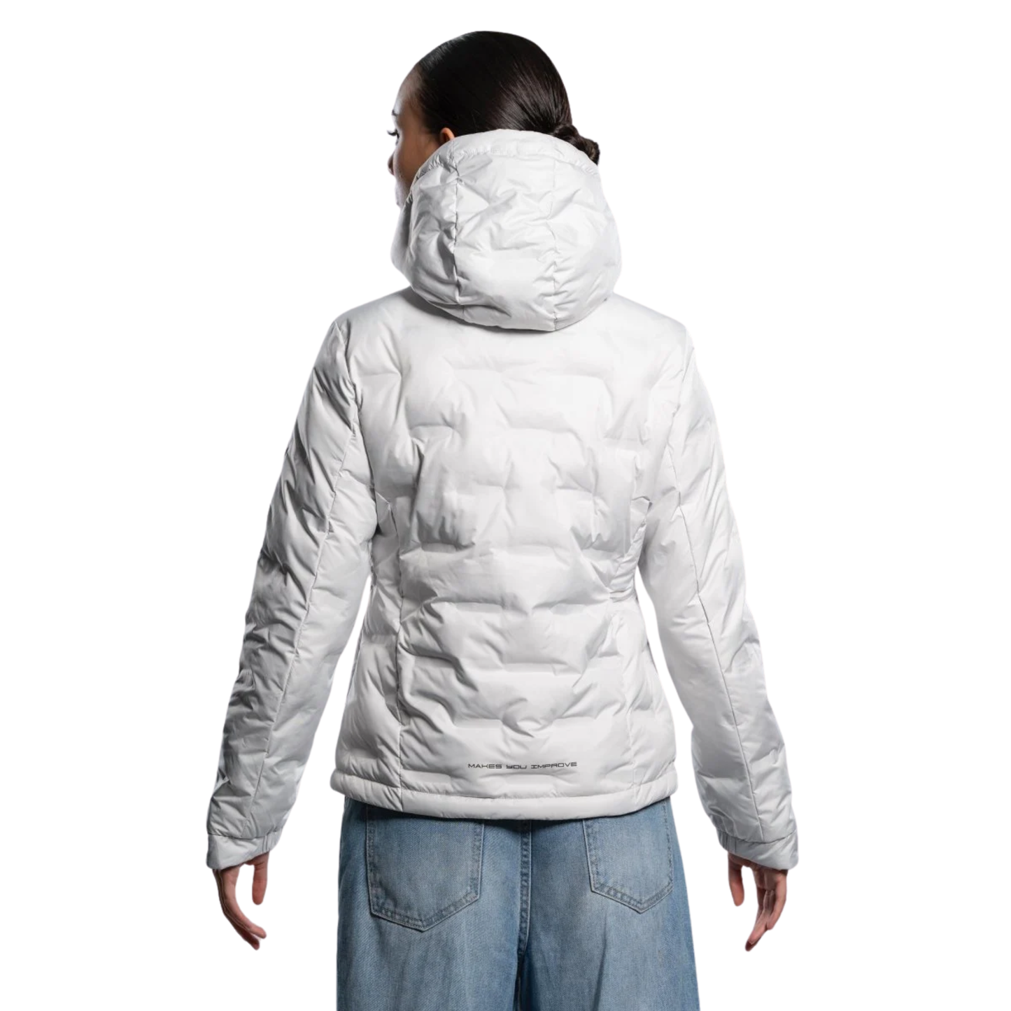 NOX CHAQUETA ACOLCHADA TEAM GRIS MUJER