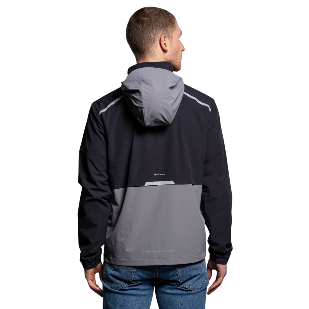 NOX CORTAVIENTOS HOMBRE BLACK/DARK GREY