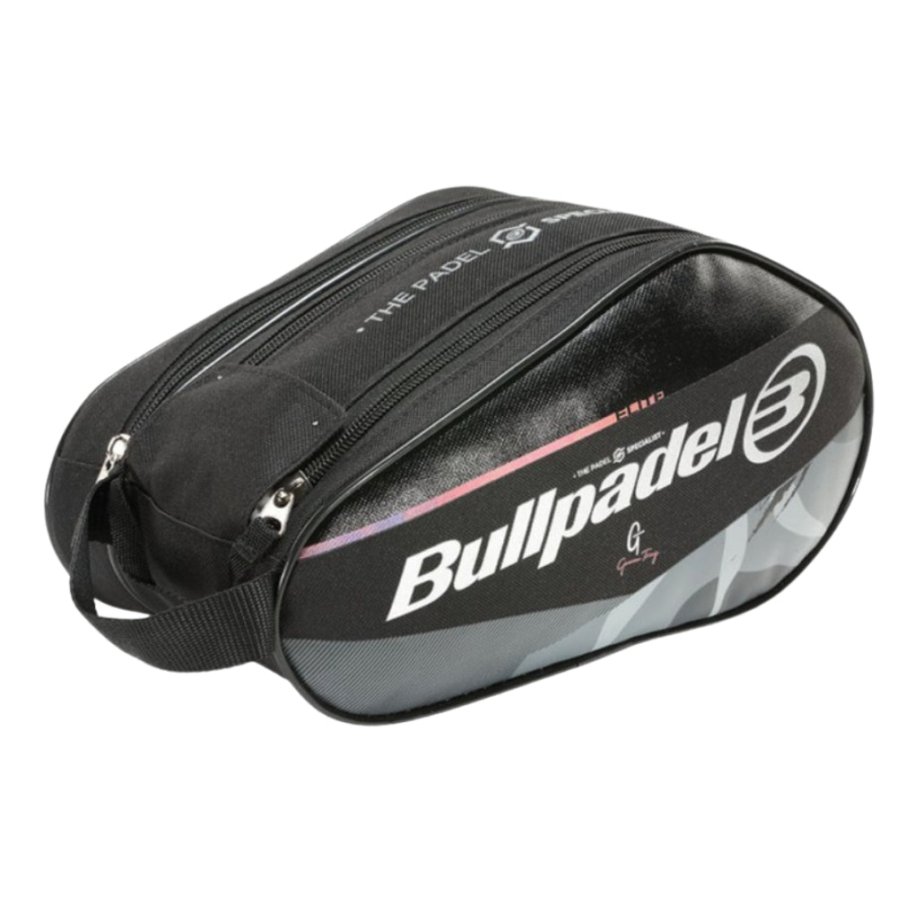 BULLPADEL NECESER CASE NEGRO Y ROSA