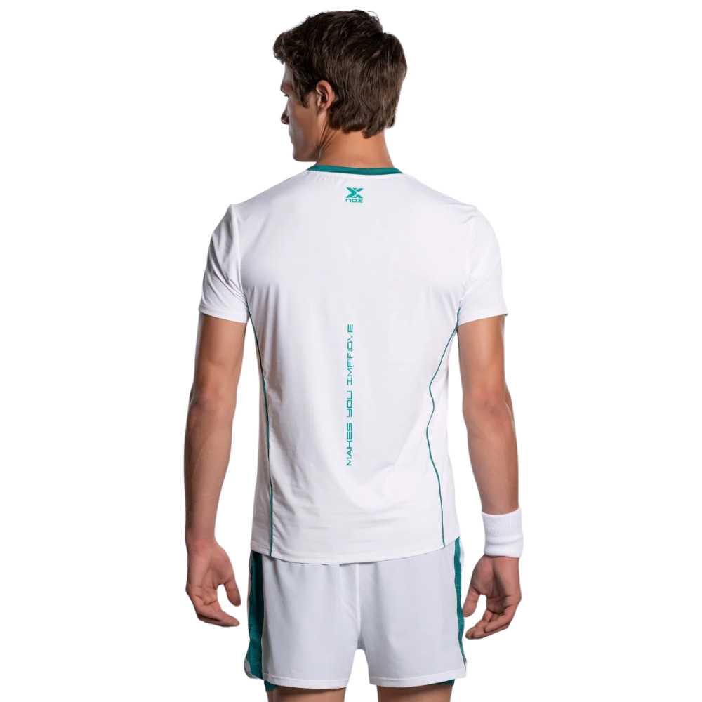 CAMISETA HOMBRE PRO WHITE / IVY GREEN