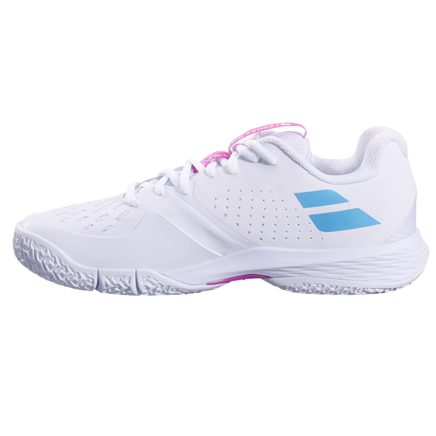 BABOLAT TENIS SENSA RISE WOMAN WHITE/RHODAMINE RED