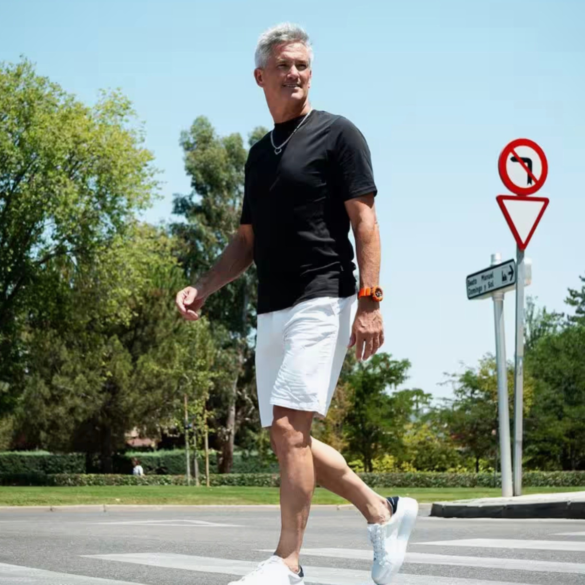 NOX TENIS  STREET WHITE / BLUE