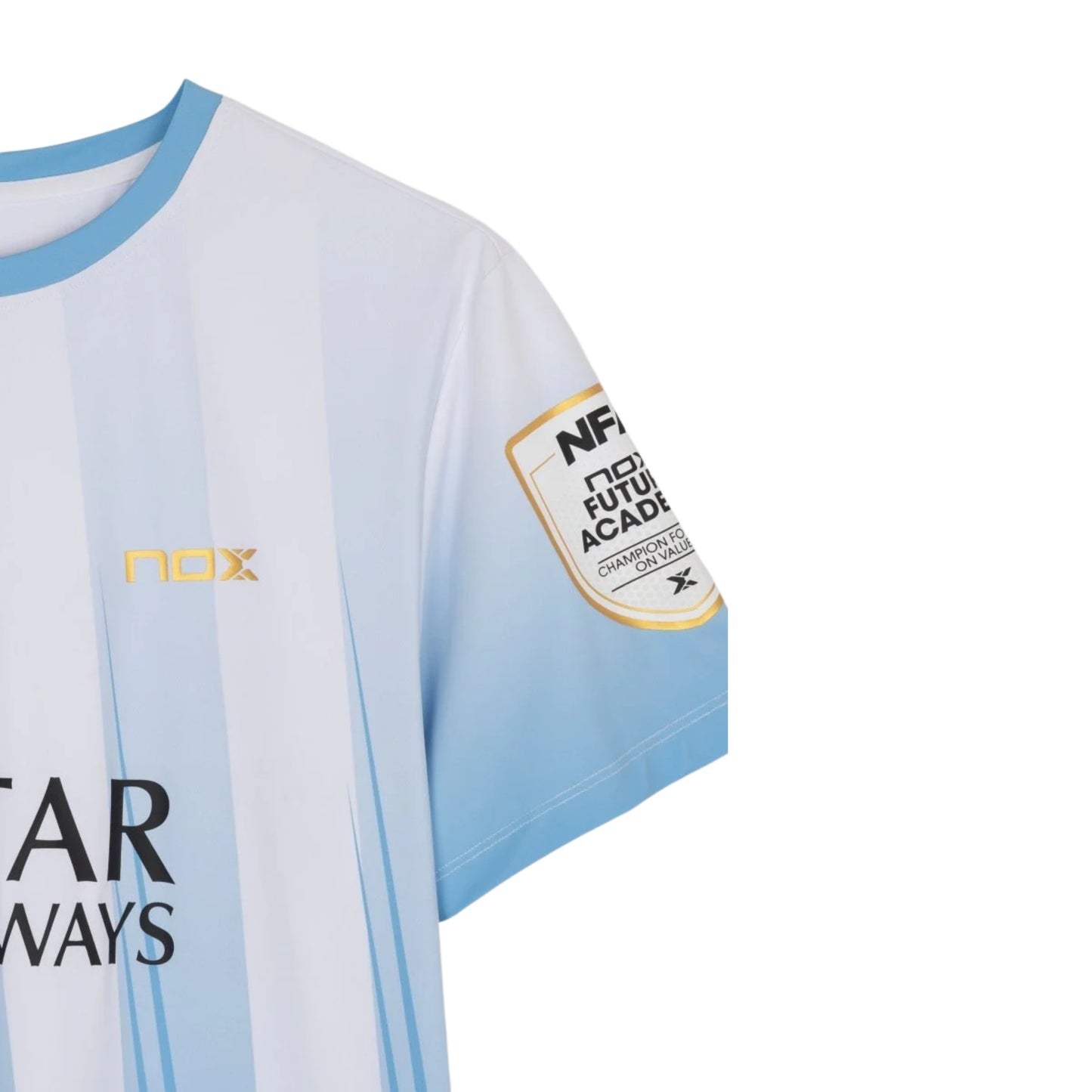 NOX CAMISETA SPONSORS AT10 AZUL CLARO AGUSTÍN TAPIA