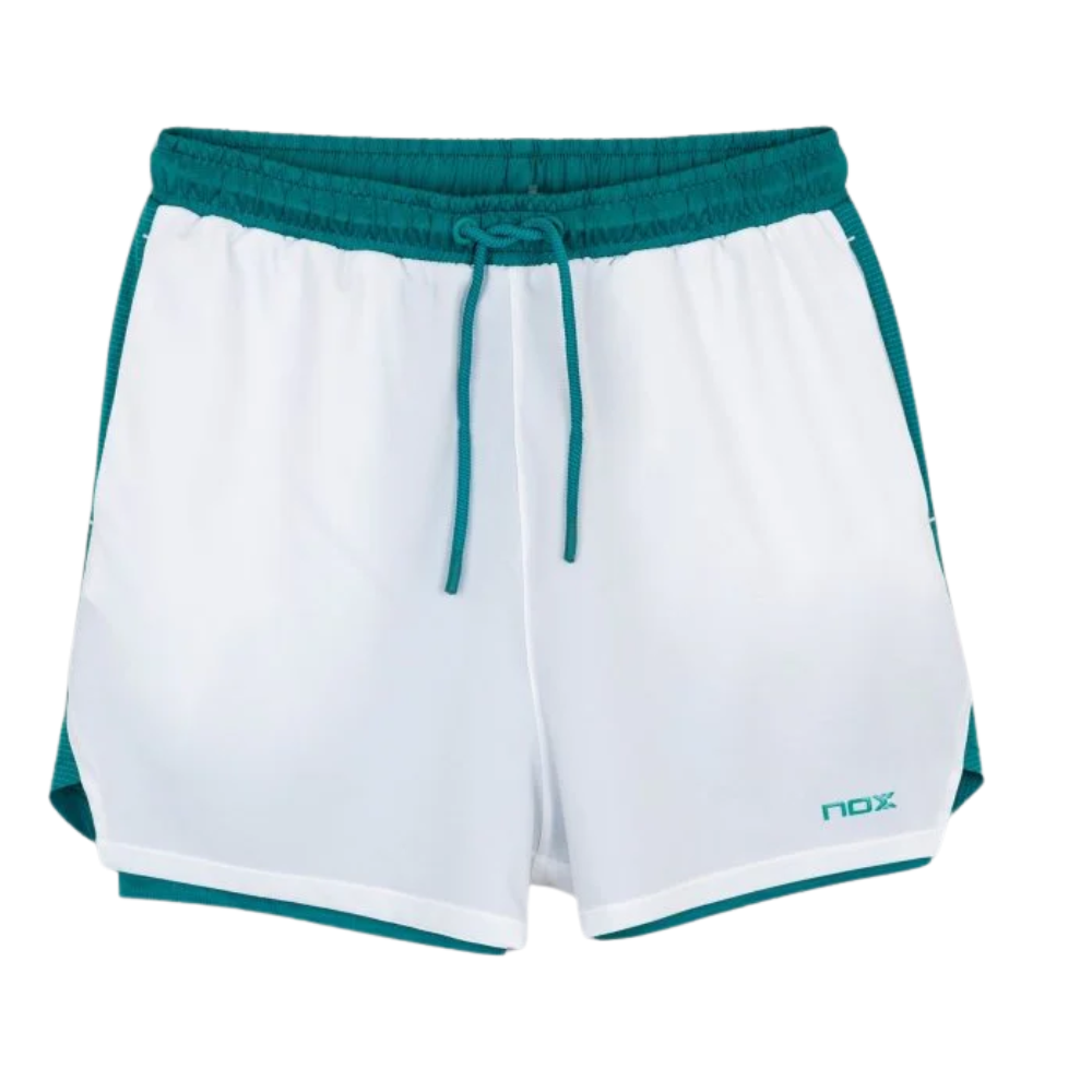 SHORT HOMBRE PRO WHITE / IVY GREEN
