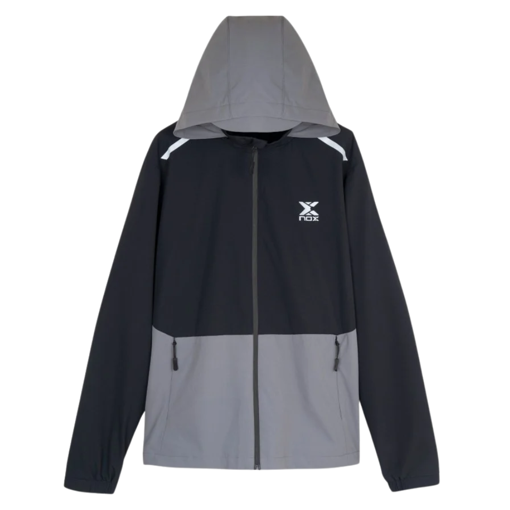 NOX CORTAVIENTOS HOMBRE BLACK/DARK GREY