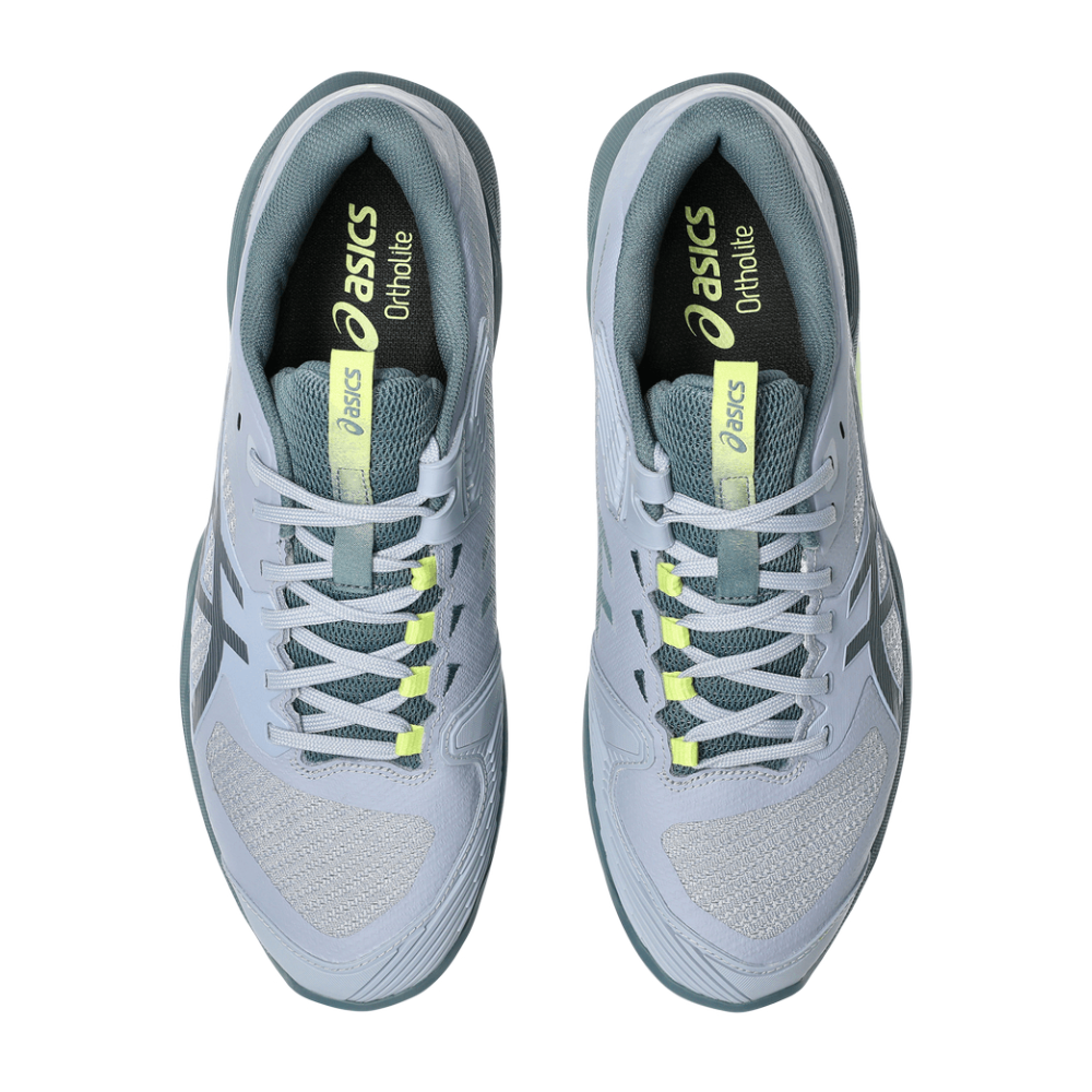 ASICS MEN SHOES SOLUTION SPEED FF4 CLAY GREY BLUE / IRONCLAD