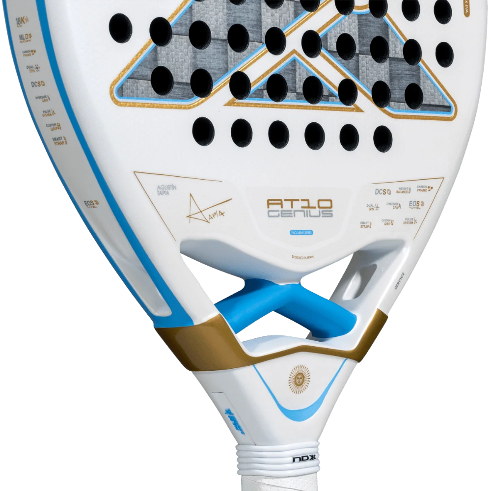NOX PALA AT10 GENIUS 18K ALUM ARGENTINA EXLUSIVE EDITION