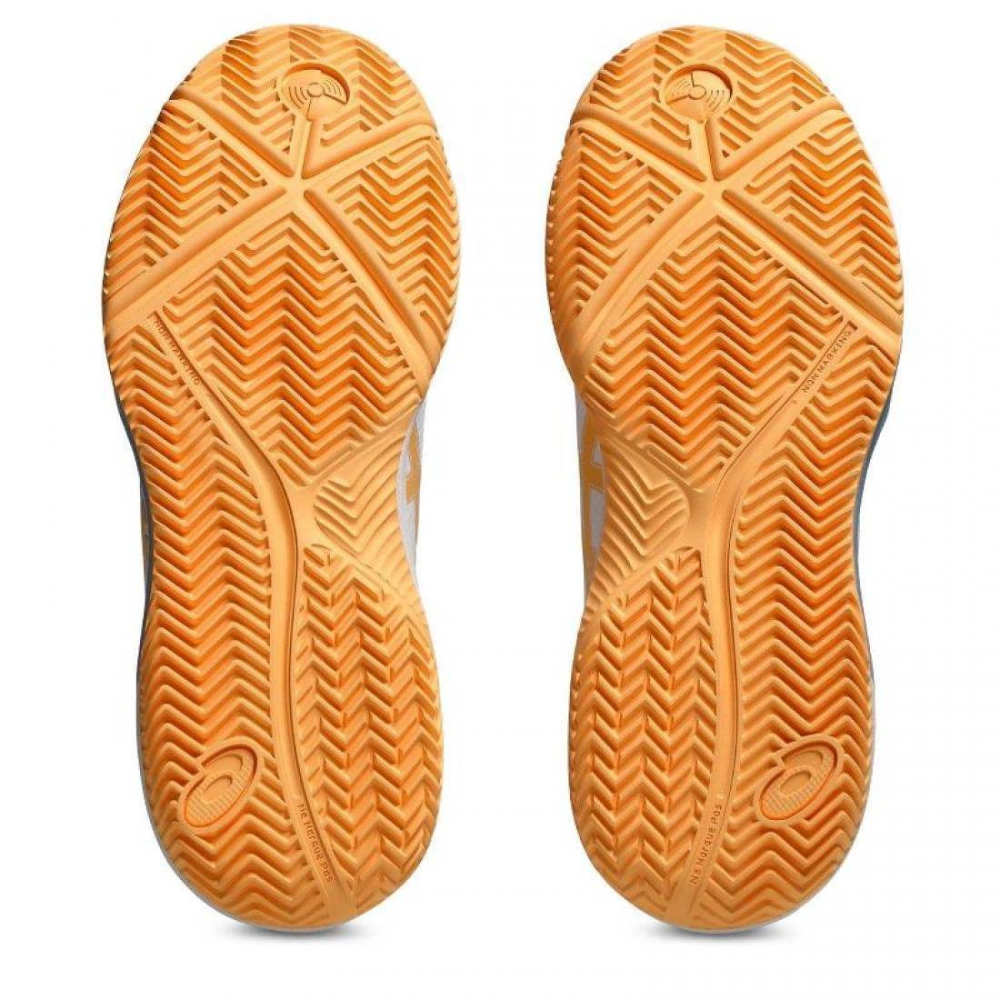 ASICS TENIS PADEL WOMEN GEL-DEDICATE 8 PDL WHITE/ORANGE