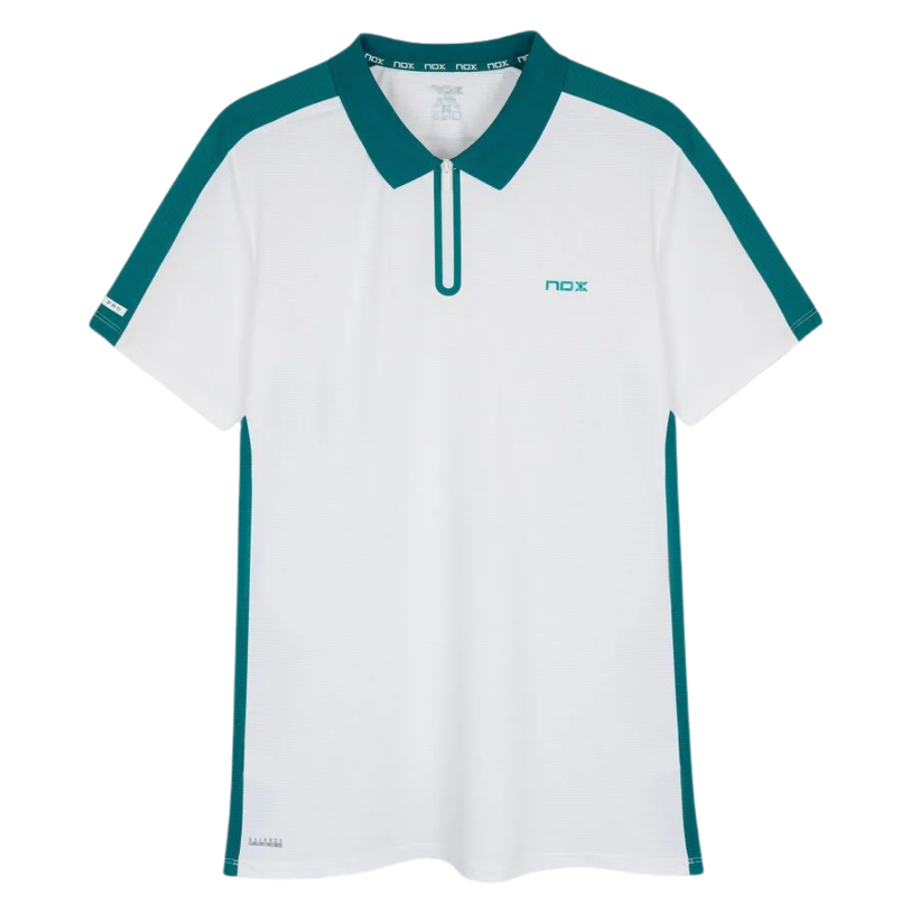 POLO HOMBRE PRO WHITE / IVY GREEN