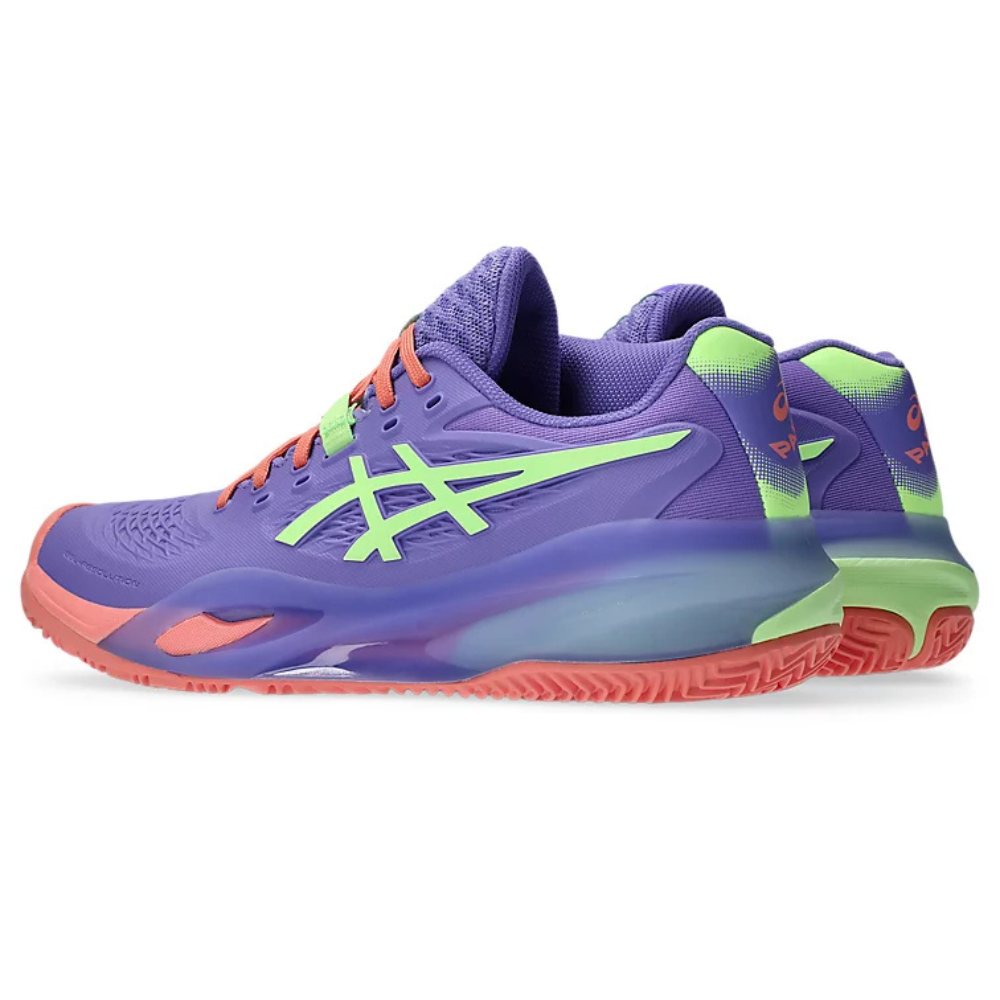 ASICS TENIS GEL-RESOLUTION X PADEL AMETHYST / ILLUMINATE GREEN WOMEN